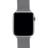 imageBARTON WATCH BANDS  Military Style Nylon Watch Bands Compatible with Apple Watch Models  1 2 3 4 5 6 7 8 9 10 SE Ultra ampamp Ultra 2Smoke Grey Stainless Hardware