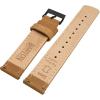 imageBARTON WATCH BANDS  Top Grain Leather Watch Bands Compatible with Apple Watch Models  1 2 3 4 5 6 7 8 9 10 SE Ultra ampamp Ultra 2Gingerbread Leather  Gingerbread Stitching