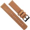imageBARTON WATCH BANDS  Top Grain Leather Watch Bands Compatible with Apple Watch Models  1 2 3 4 5 6 7 8 9 10 SE Ultra ampamp Ultra 2Gingerbread Leather  Gingerbread Stitching
