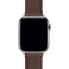 imageBARTON WATCH BANDS  Top Grain Leather Watch Bands Compatible with Apple Watch Models  1 2 3 4 5 6 7 8 9 10 SE Ultra ampamp Ultra 2Saddle Brown Leather  Stitching