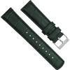 imageBARTON WATCH BANDS 22mm Forest Green  Long  Alligator Grain  Quick Release Leather Watch Bands