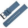 imageBARTON WATCH BANDS Quick Release Canvas Watch Band Straps Nantucket Blue 18mm