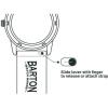 imageBARTON WATCH BANDS with Integrated quick release spring bars  Hybrid Silicone  Cordura Fabric WaterResistant Leather and Silicone Hybrid Watch Bands  Choice of Color ampamp Width 18mm 20mm 22mmBlack Stainless Buckle