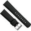 imageBARTON WaterResistant Leather Watch Bands  Quick Release  Choose Strap Color ampamp Size  18mm 20mm 22mm ampamp 24mm Watch StrapsBlack