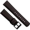 imageBARTON WaterResistant Leather Watch Bands  Quick Release  Choose Strap Color ampamp Size  18mm 20mm 22mm ampamp 24mm Watch StrapsDark Brown Black PVD Buckle