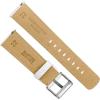 imageBARTON WaterResistant Leather Watch Bands  Quick Release  Choose Strap Color ampamp Size  18mm 20mm 22mm ampamp 24mm Watch StrapsWhite