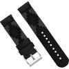 imageBarton Gaucho Leather Quick Release Watch Band Straps  Choose Color ampamp Width  18mm 20mm 22mmSmoke  Black