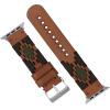 imageBarton Gaucho Leather Quick Release Watch Band Straps  Compatible with Apple Watch 8 7 6 5 4 3 2 1 SE Ultra
