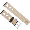 imageBarton Racing ampamp Rally Horween Leather Straps with Integrated Quick Release Spring Bars  Standard Length fits Wrists 5quot to 8quot18mm 19mm 20mm 21mm 22mm 23mm ampamp 24mm Watch Bands  Choose Strap Color ampamp WidthBlack Rally Style