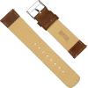 imageBarton Racing ampamp Rally Horween Leather Straps with Integrated Quick Release Spring Bars  Standard Length fits Wrists 5quot to 8quot18mm 19mm 20mm 21mm 22mm 23mm ampamp 24mm Watch Bands  Choose Strap Color ampamp WidthChocolate Brown Classic Style  Gunmetal Buckle