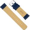 imageBarton Racing ampamp Rally Horween Leather Straps with Integrated Quick Release Spring Bars  Standard Length fits Wrists 5quot to 8quot18mm 19mm 20mm 21mm 22mm 23mm ampamp 24mm Watch Bands  Choose Strap Color ampamp WidthNavy Blue Classic Style  Black Buckle