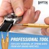 imageBarton Spring Bar Tool Kit  Stainless Steel with Builtin Ruler for Quick Watch Link Removal Band Replacement Pin Extraction  Durable Precise EasytoUse