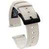 image22mm White  BARTON Canvas Quick Release Watch Band Straps  Choose Color ampamp Width  18mm 20mm or 22mm  Black PVD Buckle