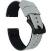 Cool Grey Top / Black Bottom & Black PVD Buckle
