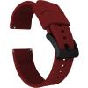 Crimson Red & Black PVD Buckle