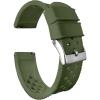 imageBARTON TropicalStyle 20 Watch Bands  Quick Release  Choose Strap Color ampamp Size  18mm 19mm 20mm 21mm 22mm 23mm ampamp 24mm Watch StrapsArmy Green