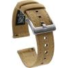 imageBARTON WATCH BANDS 18mm Khaki  Canvas Quick Release Watch Band Straps  Choose Color ampamp Width  18mm 19mm 20mm 21mm 22mm 23mm or 24mm