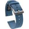 imageBARTON WATCH BANDS Quick Release Canvas Watch Band Straps Nantucket Blue 18mm