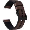 Chocolate Brown Leather (Black Buckle)