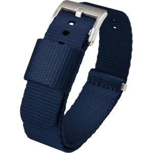 imageBARTON Elite NATO Style Watch Strap  18mm 20mm 22mm or 24mm  Seat Belt Nylon Watch BandsNavy Blue