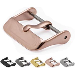 imageBARTON WATCH BANDS  Replacement Buckle  Choice of Colors ampamp Widths  Vacuum PVD FinishRose Gold