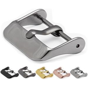 imageBARTON WATCH BANDS  Replacement Buckle  Choice of Colors ampamp Widths  Vacuum PVD FinishStainless Steel