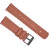 imageBARTON Sailcloth Quick Release Premium Nylon Weave Choice of Color and Width 18mm 19mm 20mm 21mm 22mm 23mm 24mmCopper Orange  Gunmetal Grey Buckle