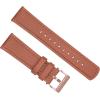 imageBARTON Sailcloth Quick Release Premium Nylon Weave Choice of Color and Width 18mm 19mm 20mm 21mm 22mm 23mm 24mmCopper Orange  Rose Gold Buckle