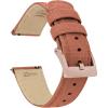 imageBARTON Sailcloth Quick Release Premium Nylon Weave Choice of Color and Width 18mm 19mm 20mm 21mm 22mm 23mm 24mmKhaki Tan  Rose Gold Buckle