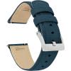 imageBARTON Sailcloth Quick Release Premium Nylon Weave Choice of Color and Width 18mm 19mm 20mm 21mm 22mm 23mm 24mmNavy Blue
