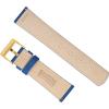 imageBARTON Sailcloth Quick Release Premium Nylon Weave Choice of Color and Width 18mm 19mm 20mm 21mm 22mm 23mm 24mmRoyal Blue  Gold Buckle