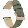 Army Green - Rose Gold Buckle