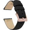 Black - Rose Gold Buckle