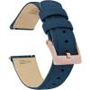 Navy Blue - Rose Gold Buckle