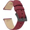 Raspberry Red - Gunmetal Grey Buckle