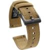 image20mm Khaki  BARTON Canvas Quick Release Watch Band Straps with Gunmetal Grey Buckles  Choose Color amp Width  18mm 20mm or 22mm