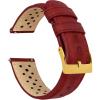 Crimson Red (Racing Style) - Gold Buckle