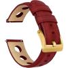 Crimson Red (Rally Style) - Gold Buckle