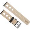 image19mm Black  BARTON Rally Horween Leather Gunmetal Buckle Watch Bands  Quick Release  Choose Strap Color amp Width