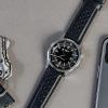 image19mm Black  Barton Racing Horween Leather Gold Buckle Watch Bands  Quick Release  Choose Strap Color amp Width