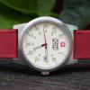 imageBARTON Elite Silicone Watch Bands  Quick Release  Choose Strap Color amp Buckle Color Stainless Steel Black PVD or Gunmetal Grey  18mm 20mm 22mm amp 24mm Watch StrapsCrimson Red