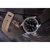 imageBARTON Elite Silicone Watch Bands  Quick Release  Choose Strap Color amp Buckle Color Stainless Steel Black PVD or Gunmetal Grey  18mm 20mm 22mm amp 24mm Watch StrapsChocolate Brown Top  Khaki Bottom  Black PVD Buckle