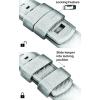 imageBARTON Elite Silicone Watch Bands  Quick Release  Choose Strap Color amp Buckle Color Stainless Steel Black PVD or Gunmetal Grey  18mm 20mm 22mm amp 24mm Watch StrapsTwo Toned Blue Flatwater