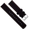 imageBARTON WATCH BANDS  Top Grain Leather Watch Bands Compatible with Apple Watch Models  1 2 3 4 5 6 7 8 9 10 SE Ultra amp Ultra 2Black Leather  Orange Stitching