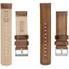 imageBARTON WATCH BANDS  Top Grain Leather Watch Bands Compatible with Apple Watch Models  1 2 3 4 5 6 7 8 9 10 SE Ultra amp Ultra 2Caramel Tan Leather