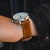 imageBARTON WATCH BANDS  Top Grain Leather Watch Bands Compatible with Apple Watch Models  1 2 3 4 5 6 7 8 9 10 SE Ultra amp Ultra 2Caramel Tan Leather