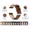 imageBARTON WATCH BANDS  Top Grain Leather Watch Bands Compatible with Apple Watch Models  1 2 3 4 5 6 7 8 9 10 SE Ultra amp Ultra 2Caramel Tan Leather