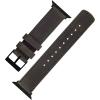 imageBARTON WATCH BANDS  Top Grain Leather Watch Bands Compatible with Apple Watch Models  1 2 3 4 5 6 7 8 9 10 SE Ultra amp Ultra 2Espresso Brown Leather  Stitching Black Hardware