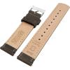 imageBARTON WATCH BANDS  Top Grain Leather Watch Bands Compatible with Apple Watch Models  1 2 3 4 5 6 7 8 9 10 SE Ultra amp Ultra 2Espresso Leather  Espresso Stitching