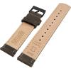 imageBARTON WATCH BANDS  Top Grain Leather Watch Bands Compatible with Apple Watch Models  1 2 3 4 5 6 7 8 9 10 SE Ultra amp Ultra 2Espresso Leather  Espresso Stitching